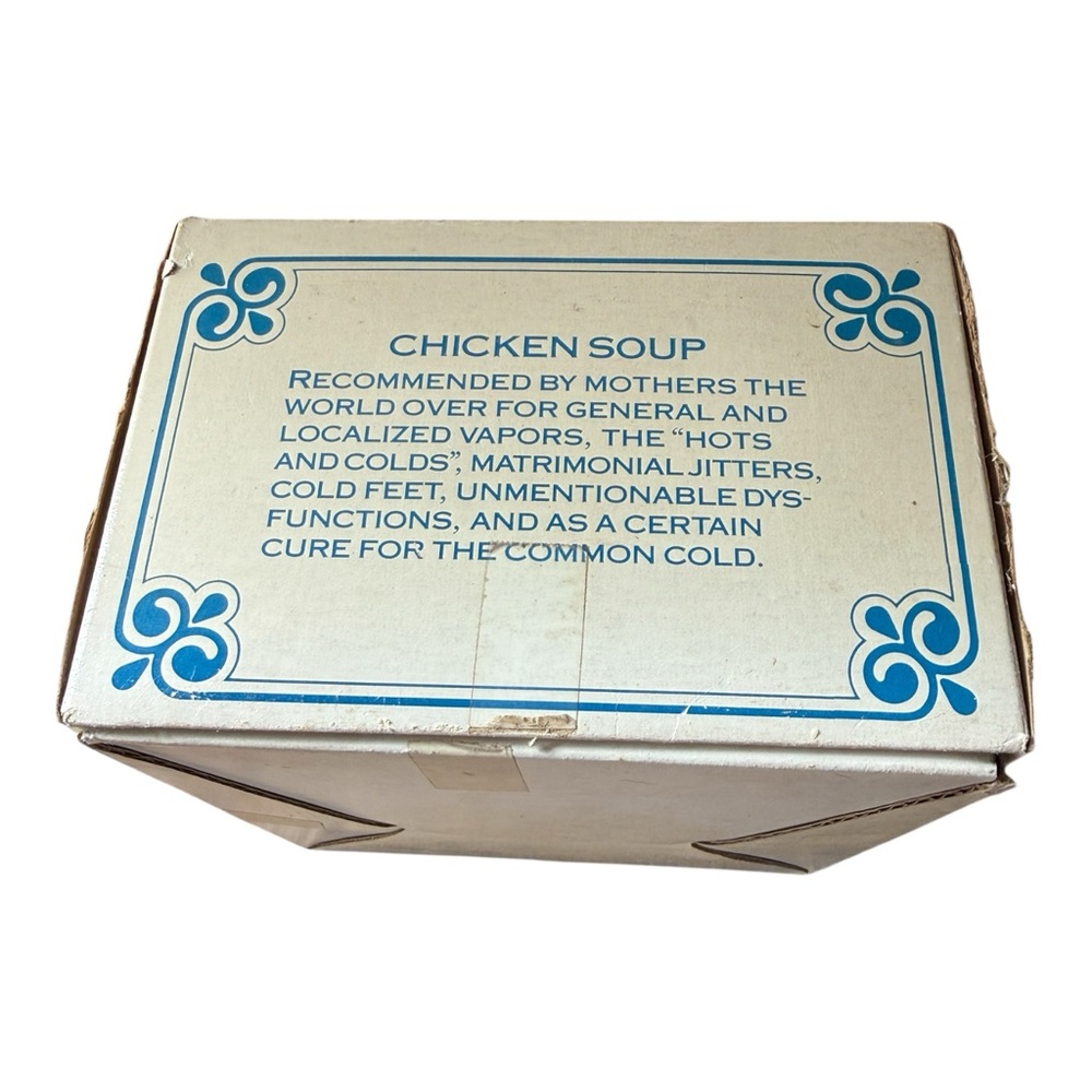 Vintage Get Well Soup Bowl with Lid- Comes in Original Box - Picture 3 of 9